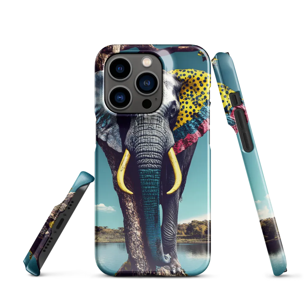 Playful Elegance: The Surreal Elephant