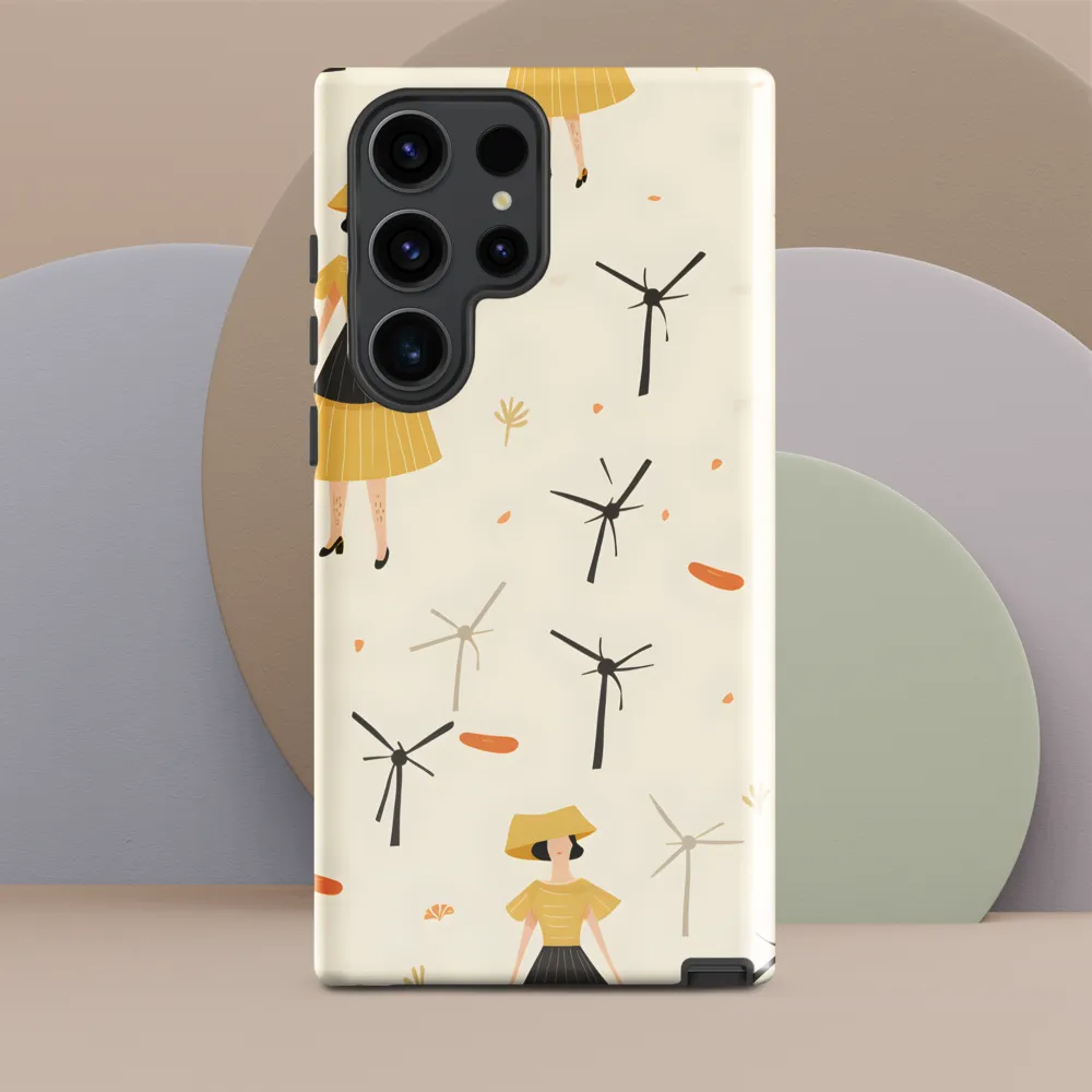 Whimsical Patterns of Nature and Femininity