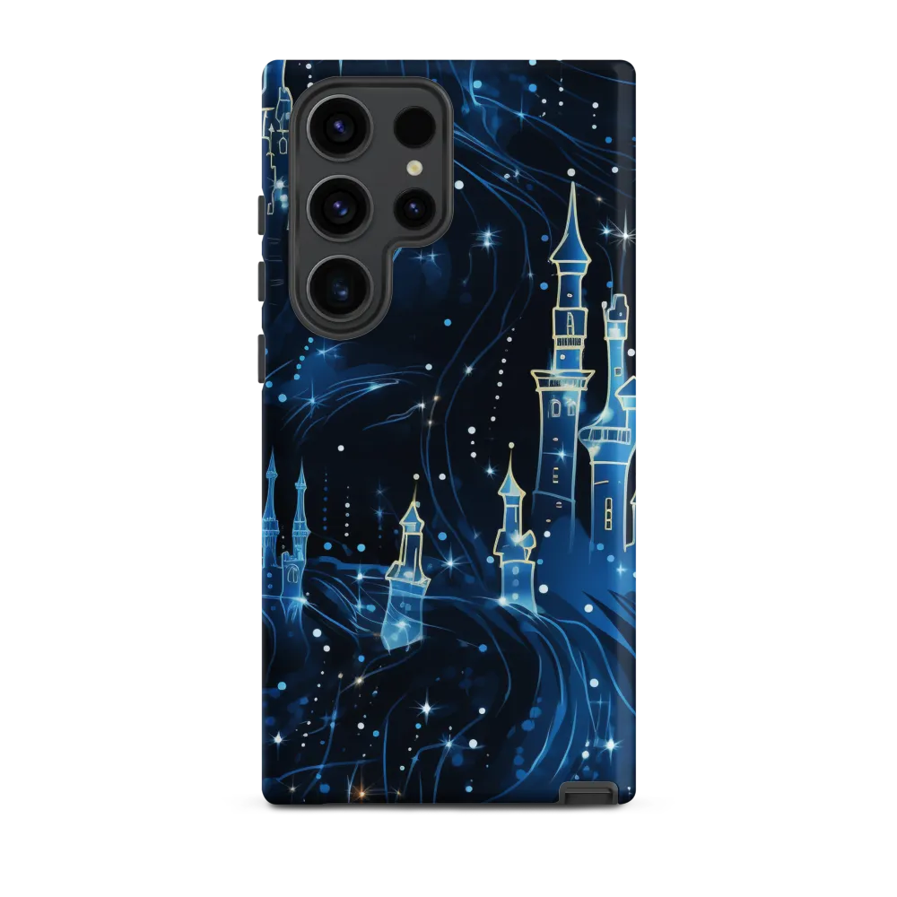 Dreamy Castles in a Starry Sky