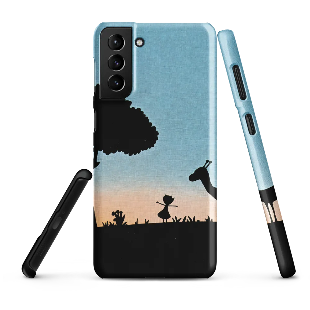 Curiosity in the Silhouette | Phone Case |  S21 Plus | Snap Case | Matte