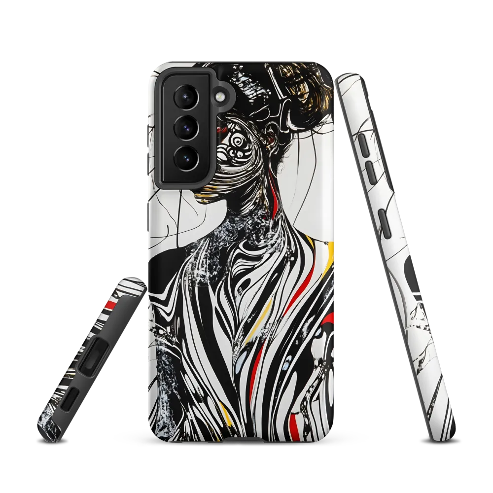 Whispers of the Abstract | Phone Case |  S21 | Tough Case | Matte
