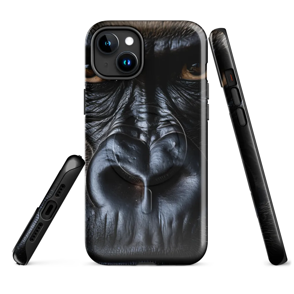 Gaze of the Wild: A Gorilla's Portrait