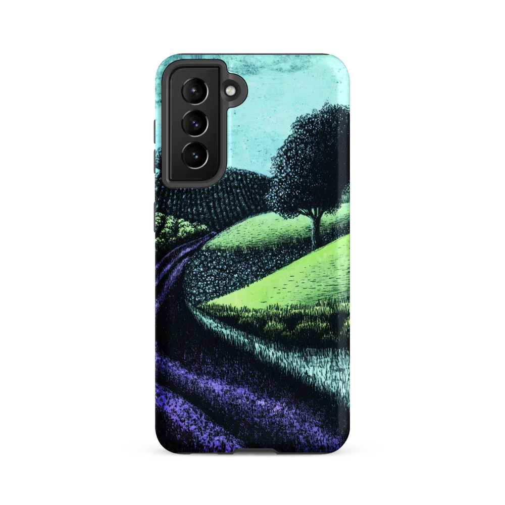 Winding Serenity: A Modern Landscape