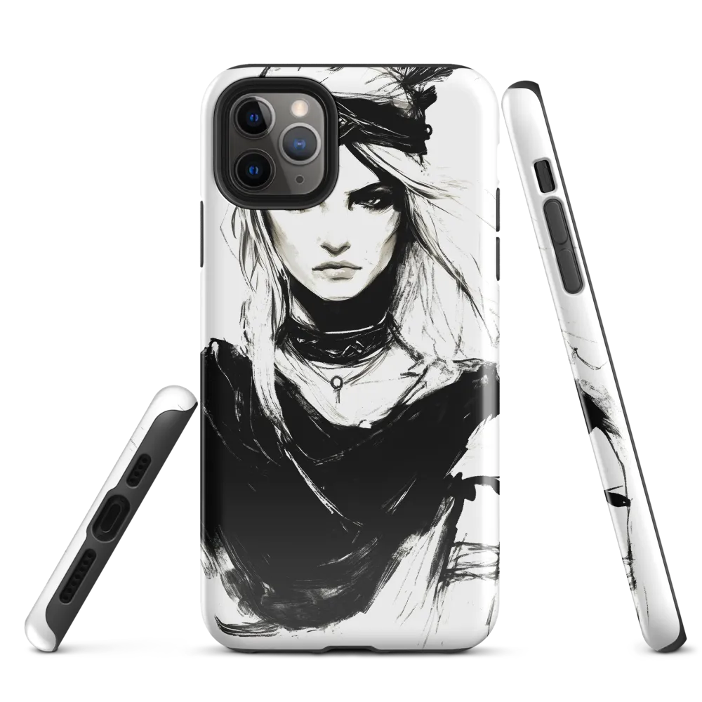 Intense Femininity in Monochrome | Phone Case |  11 Pro Max | Tough Case | Glossy