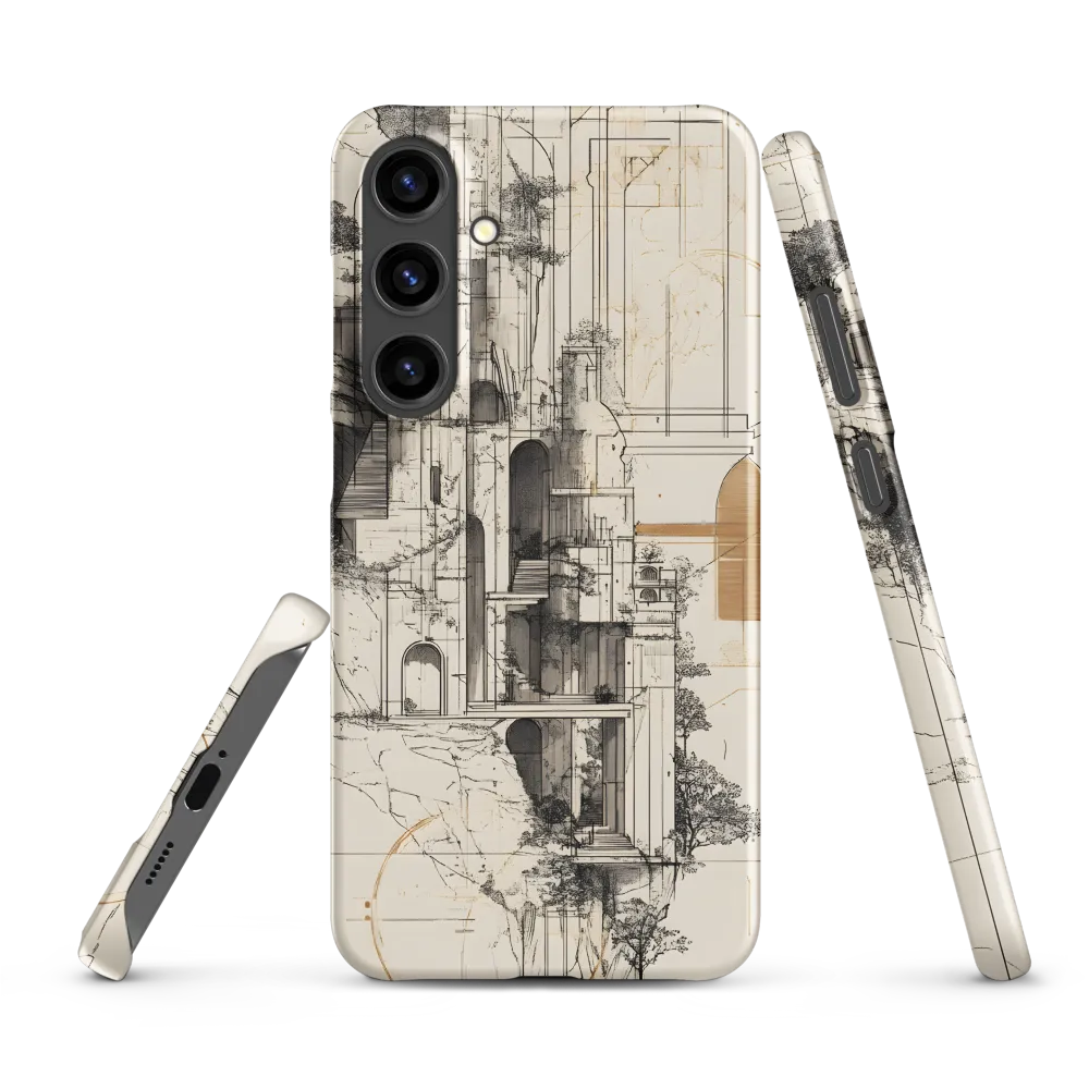 Ethereal Architectures | Phone Case |  S24 Plus | Snap Case | Matte