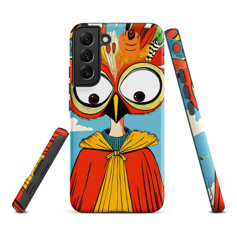 A Whimsical Encounter: The Owl-Human Fusion