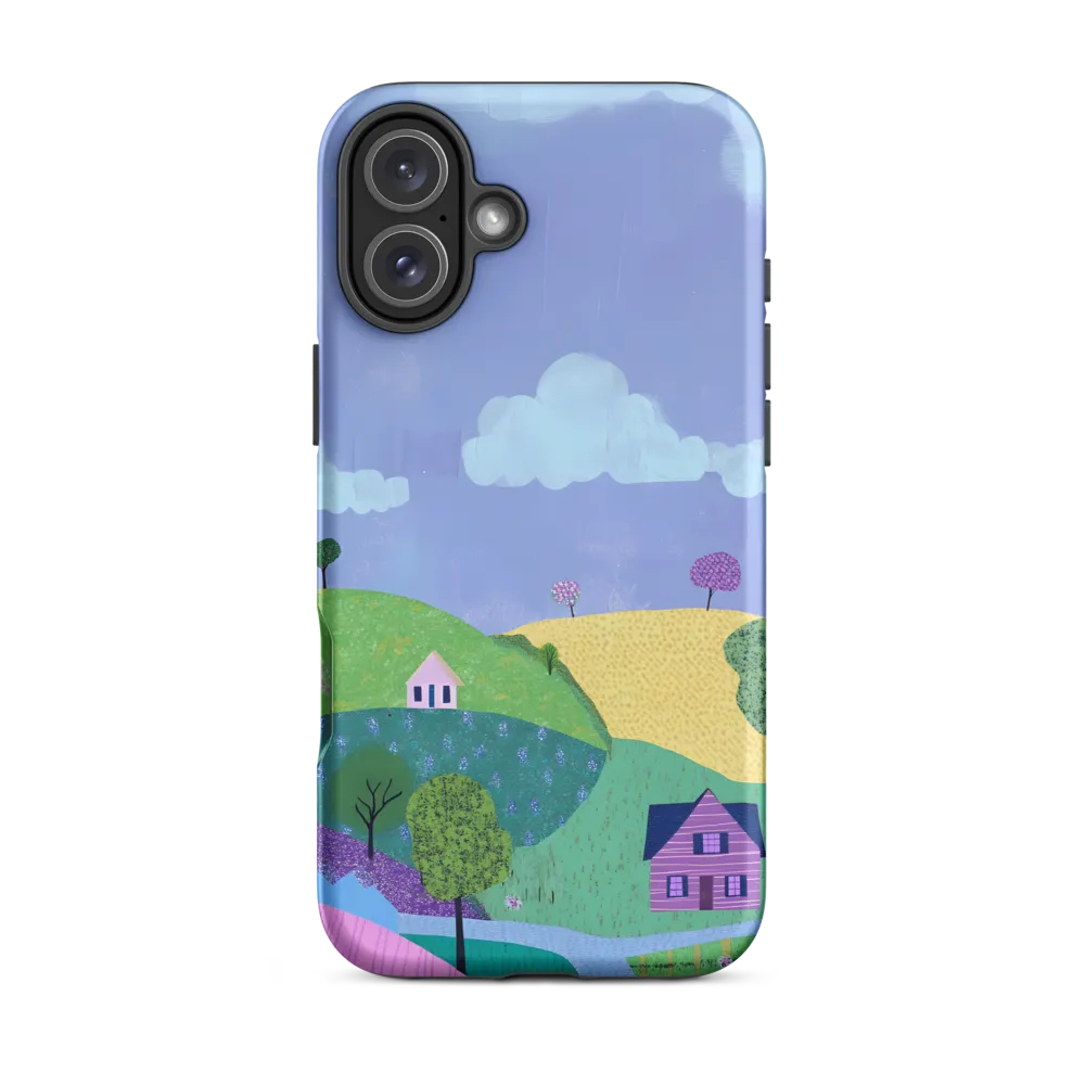 Whimsical Hills and Quaint Homes