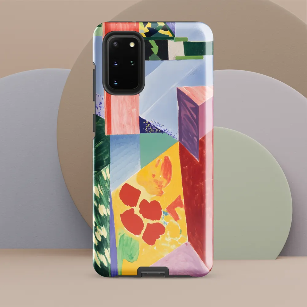 Interplay of Geometry and Color | Phone Case |  S20 Plus | Tough Case | Glossy