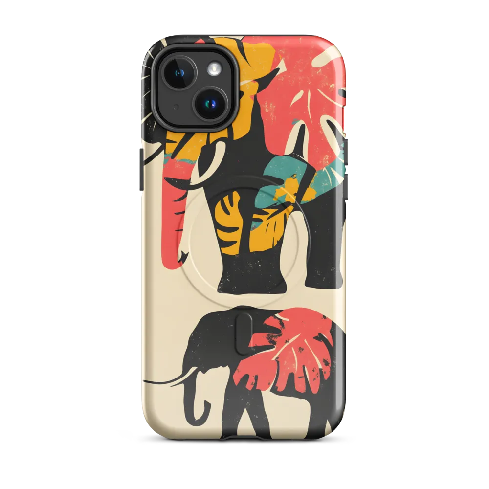 Tropical Elegance: The Elephant's Dance