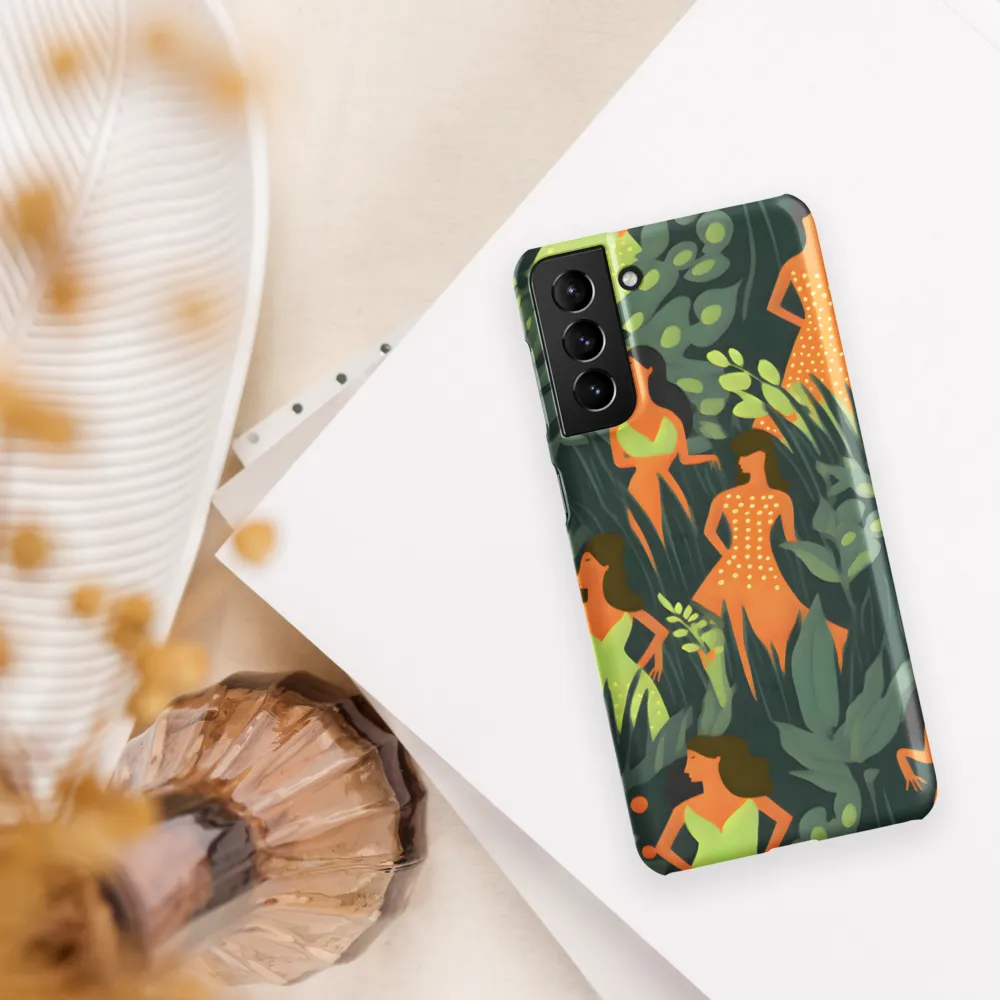 Playful Harmony in Patterns | Phone Case |  S21 Plus | Snap Case | Matte