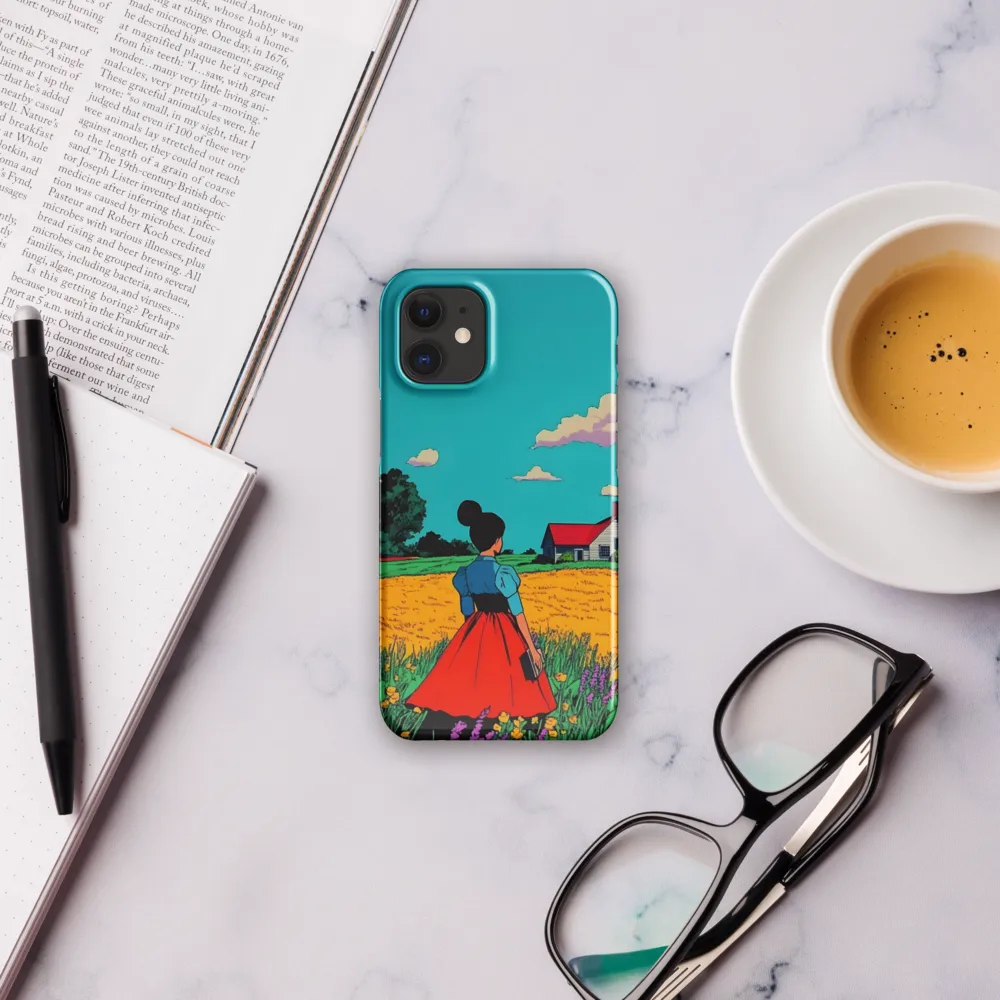 Whispers of a Sunlit Meadow | Phone Case |  12 Mini | Snap Case | Glossy