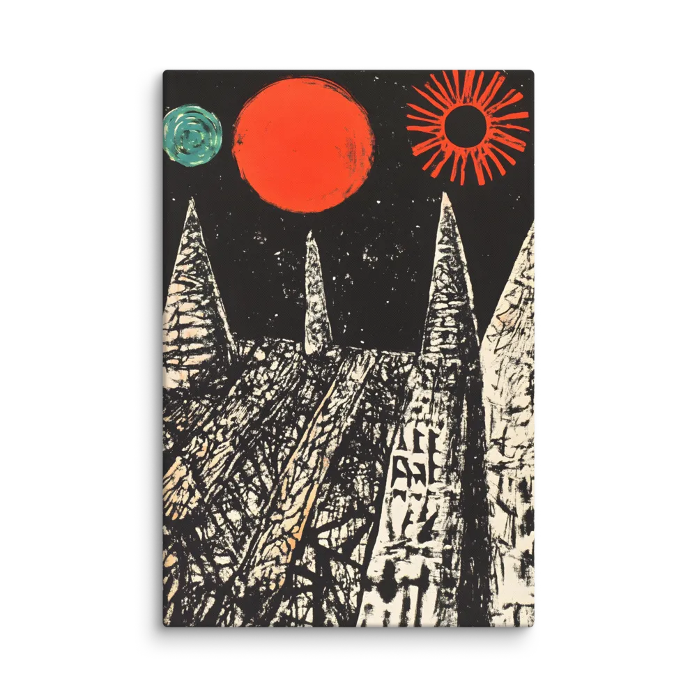 Celestial Landscape | Canvas | 32″×48″