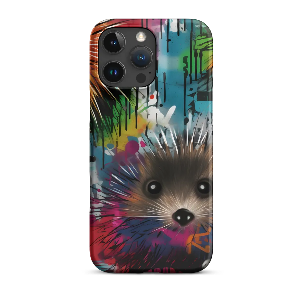 Whimsical Hedgehogs in a Kaleidoscopic Wonderland