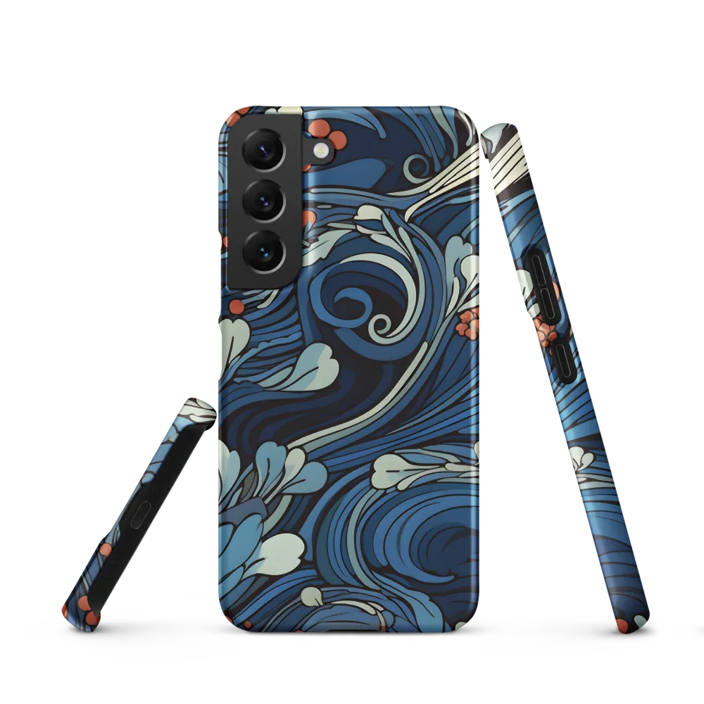 Nature's Elegance: An Oceanic Tapestry | Phone Case |  S22 | Snap Case | Matte
