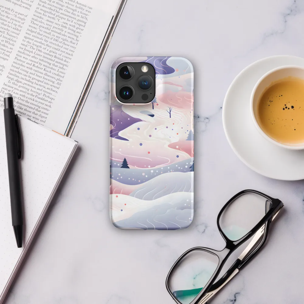 Dreamy Winter Landscape | Phone Case |  16 Pro Max | Snap Case | Matte