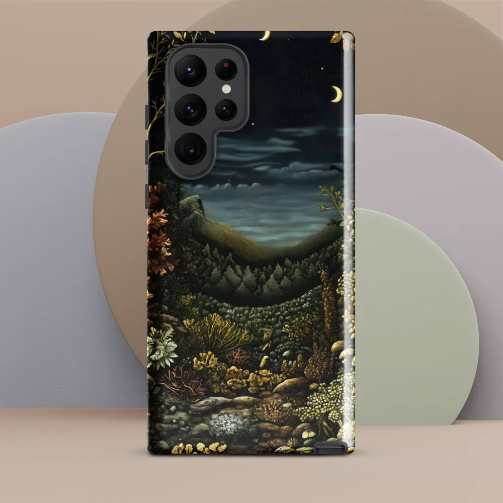 Celestial Reverie in a Serene Landscape