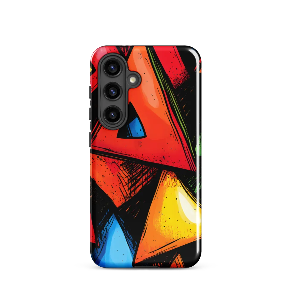 Vibrant Triangles in Abstract Harmony