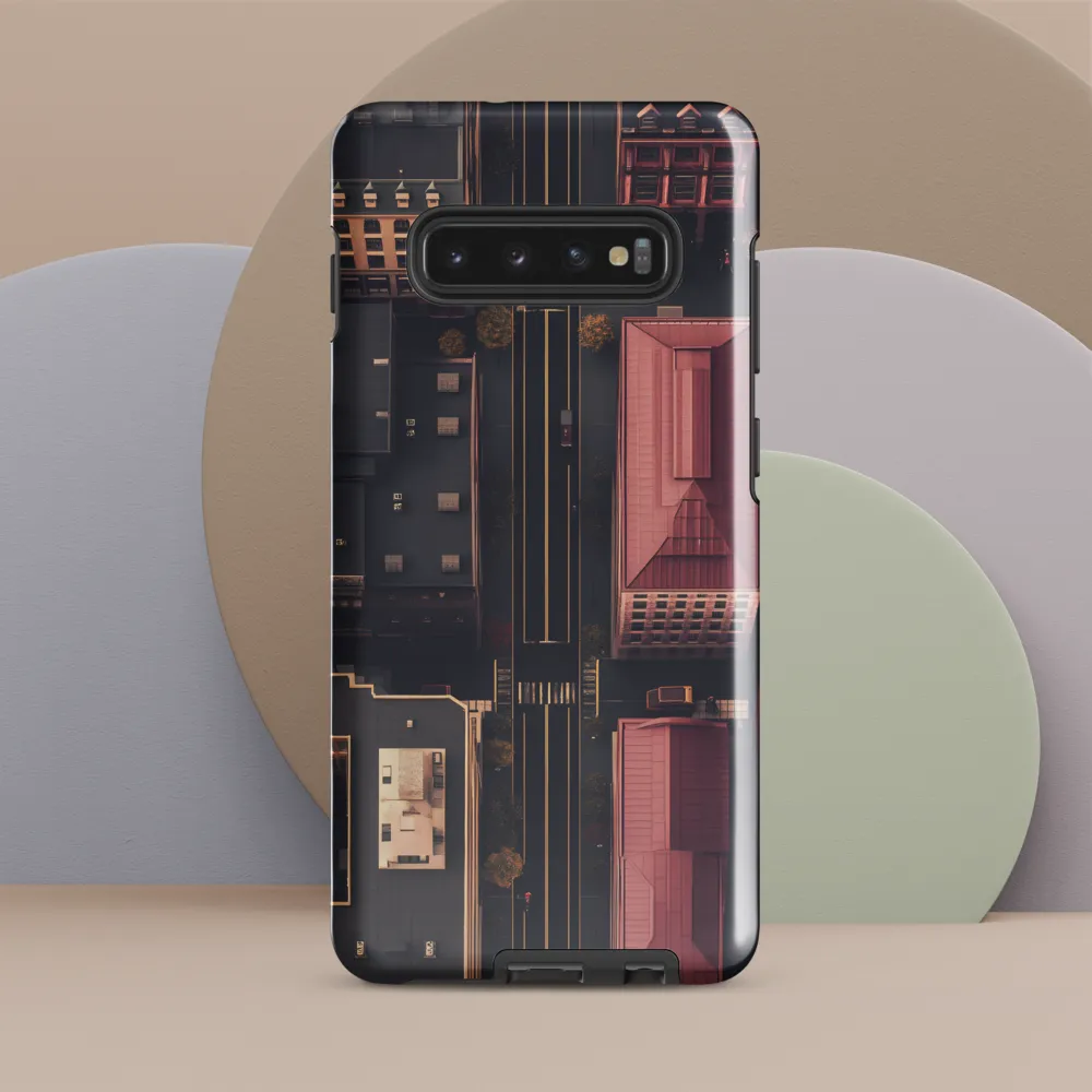 City Serenity at Dusk | Phone Case |  S10 Plus | Tough Case | Glossy