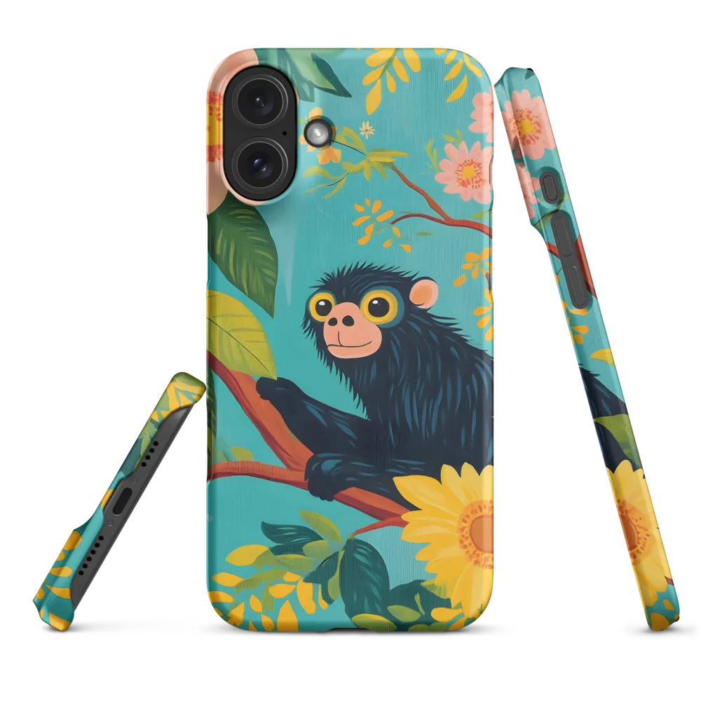 Joyful Encounter in a Floral Paradise