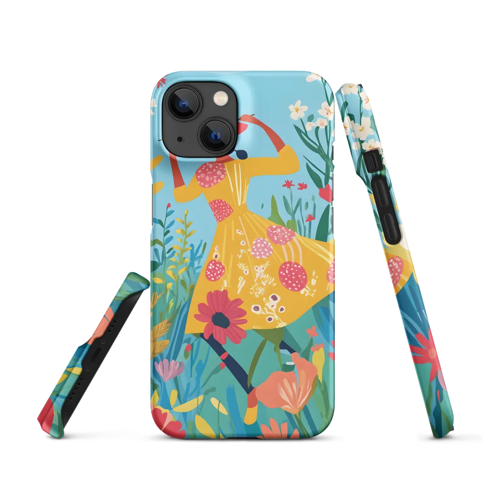 Dancing Among Blossoms | Phone Case |  14 | Snap Case | Matte