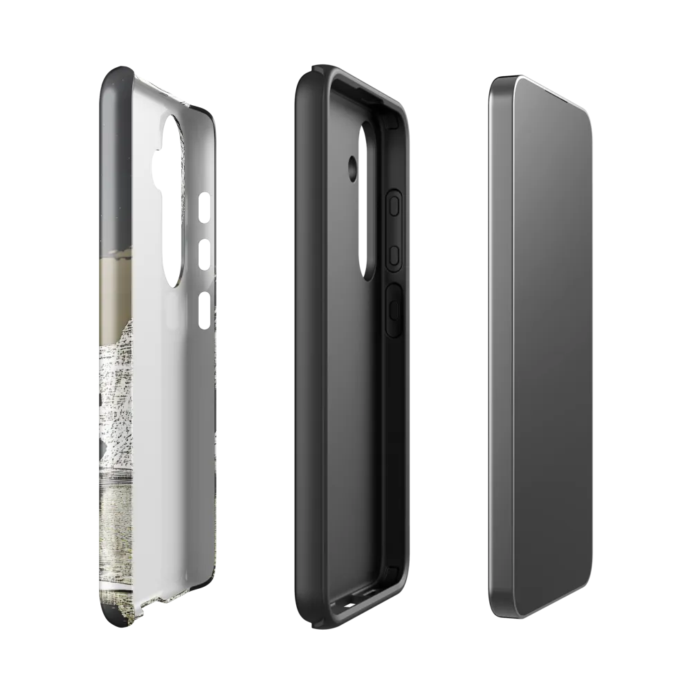 Reflections of a Futuristic Dreamscape | Phone Case |  S24 | Tough Case | Glossy