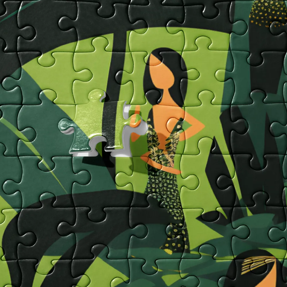 Harmony in Green | Jigsaw Puzzle | 252 pieces