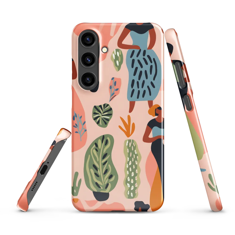 Harmony of Nature and Femininity | Phone Case |  S24 Plus | Snap Case | Glossy