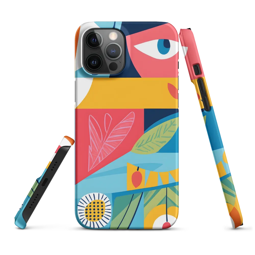 Vibrant Geometric Visage