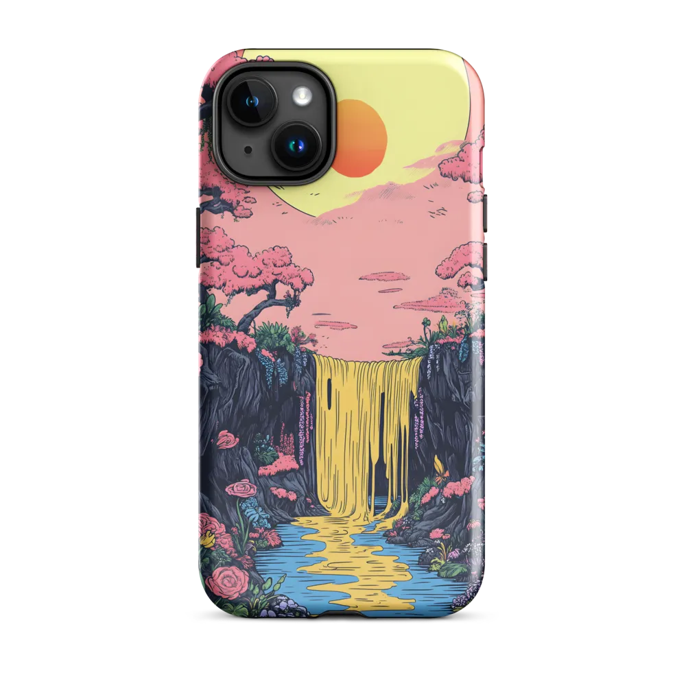 Ethereal Cascade of Blossoms