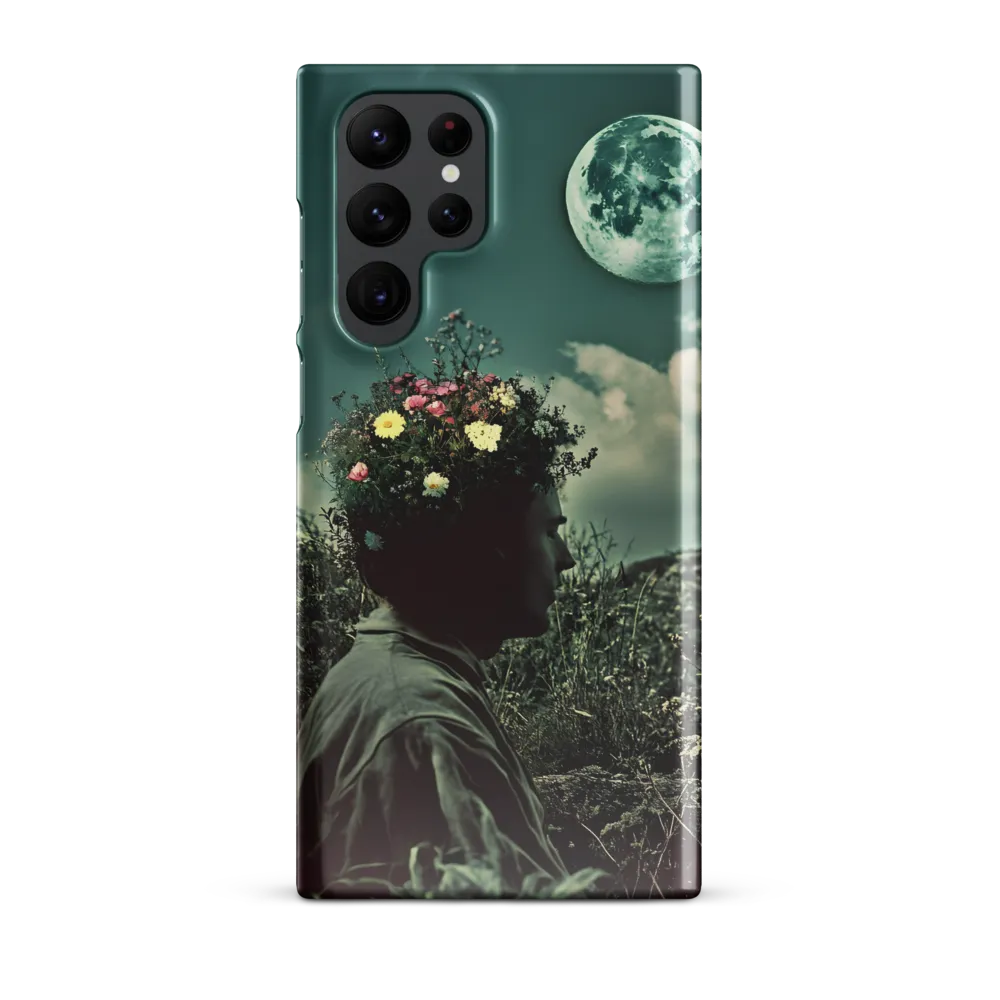 Moonlit Blossom | Phone Case |  S22 Ultra | Snap Case | Glossy