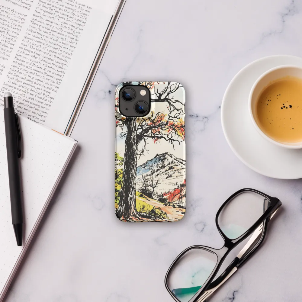 Autumn Majesty: The Guardian Tree | Phone Case |  13 Mini | Snap Case | Matte