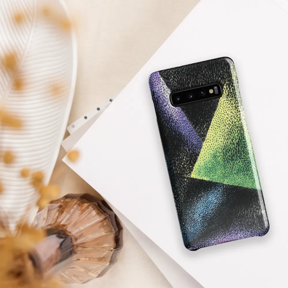 Dynamic Geometric Harmony | Phone Case |  S10 Plus | Snap Case | Glossy