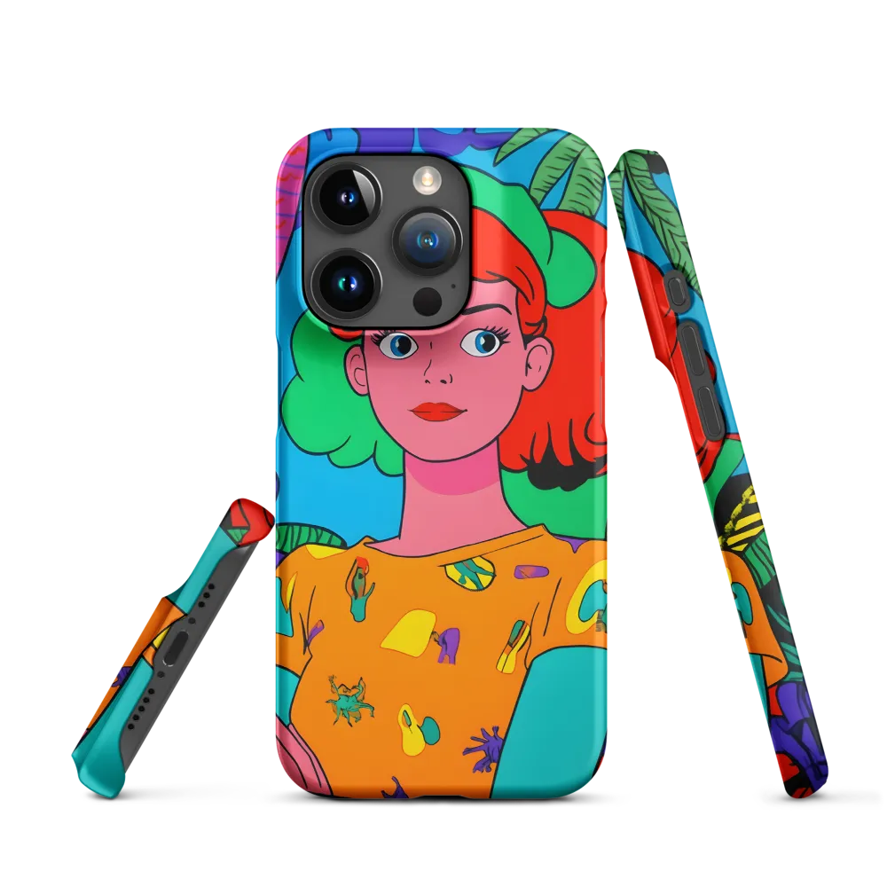 Tropical Vibes: A Playful Portrait