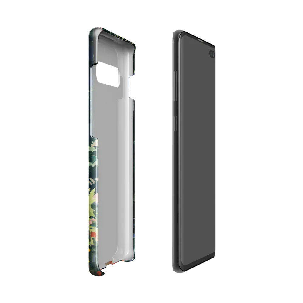 Flight of Light: A Serene Forest | Phone Case |  S10 | Snap Case | Glossy