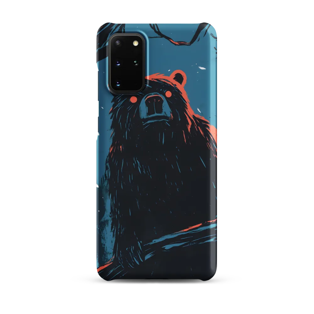 Eerie Majesty: A Bear in the Night