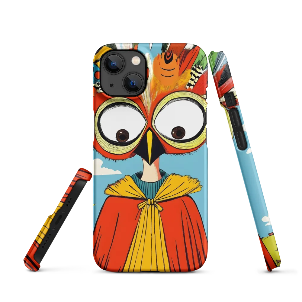 A Whimsical Encounter: The Owl-Human Fusion