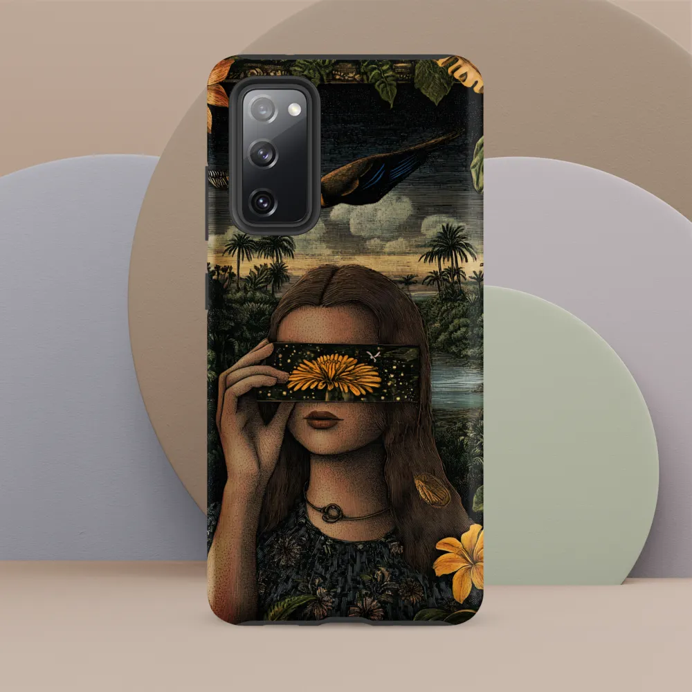 Veil of Nature: A Surreal Embrace