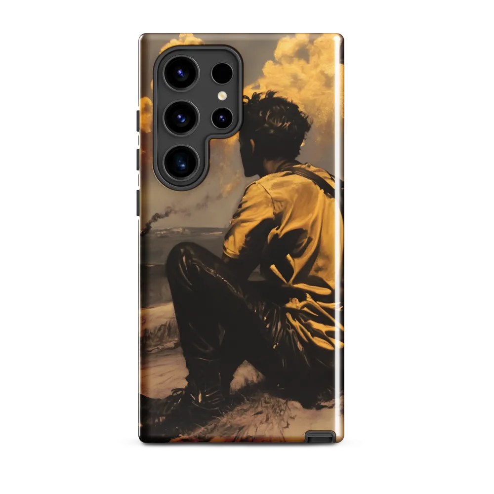 Reflections by the Shore | Phone Case |  S24 Ultra | Tough Case | Glossy