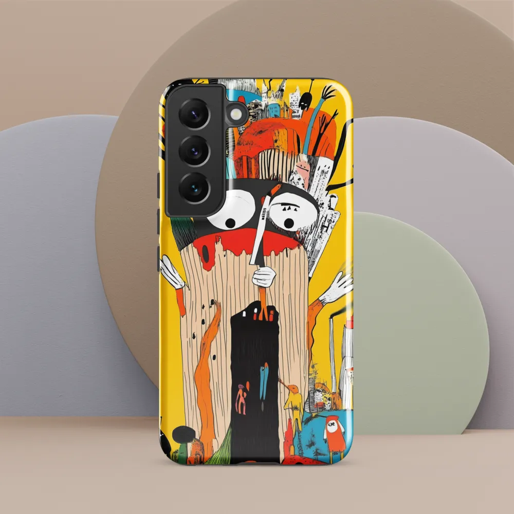 The Whimsical Tree of Imagination | Phone Case |  S22 | Tough Case | Glossy