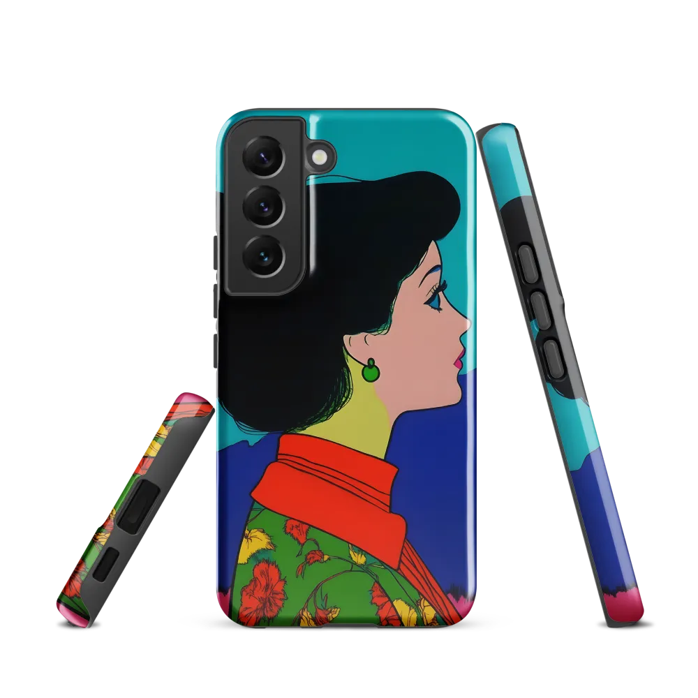 Whispers of Color: A Pop Art Portrait