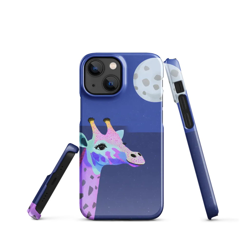 Whimsical Giraffe Under the Stars