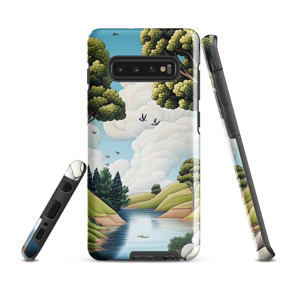 Tranquil Reverie | Phone Case |  S10 Plus | Tough Case | Glossy