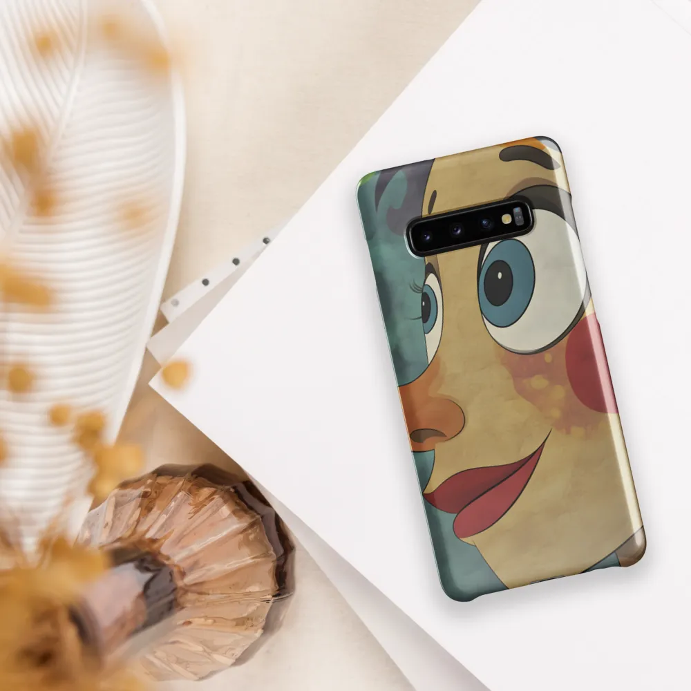 Whimsical Portrait of Playfulness | Phone Case |  S10 Plus | Snap Case | Glossy