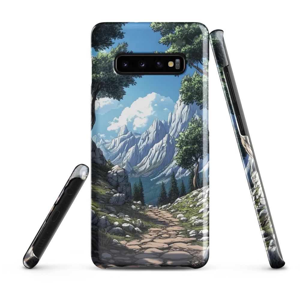 Journey Through Tranquility | Phone Case |  S10 Plus | Snap Case | Glossy