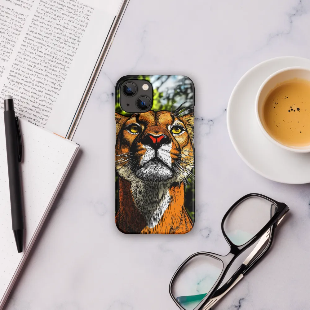 Regal Gaze: The Lioness in Focus