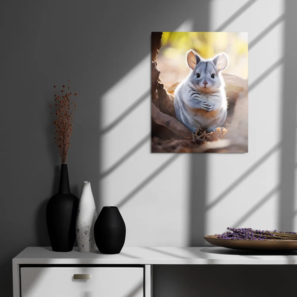 Gentle Whispers of Nature: The Chinchilla