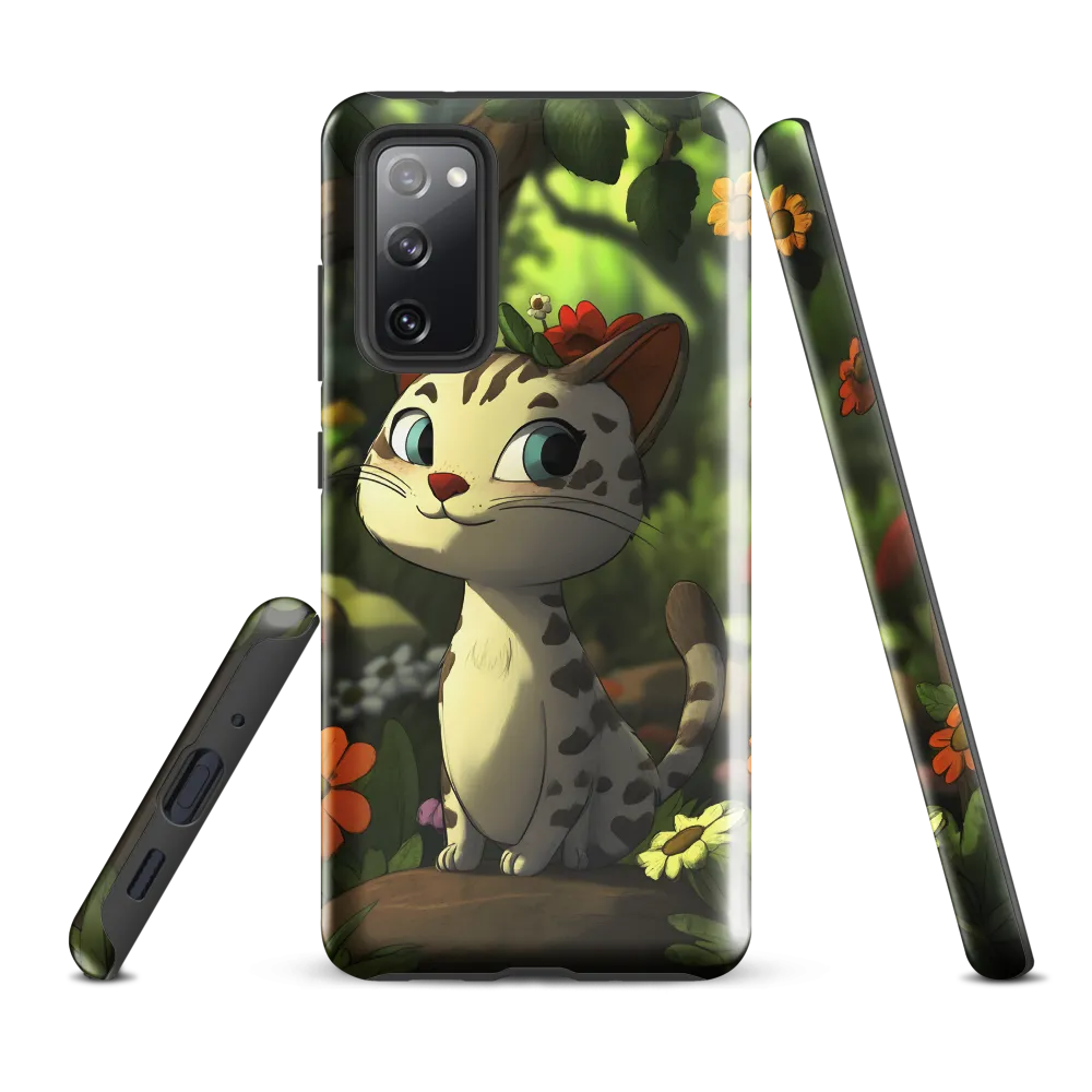 Whimsical Forest Cat