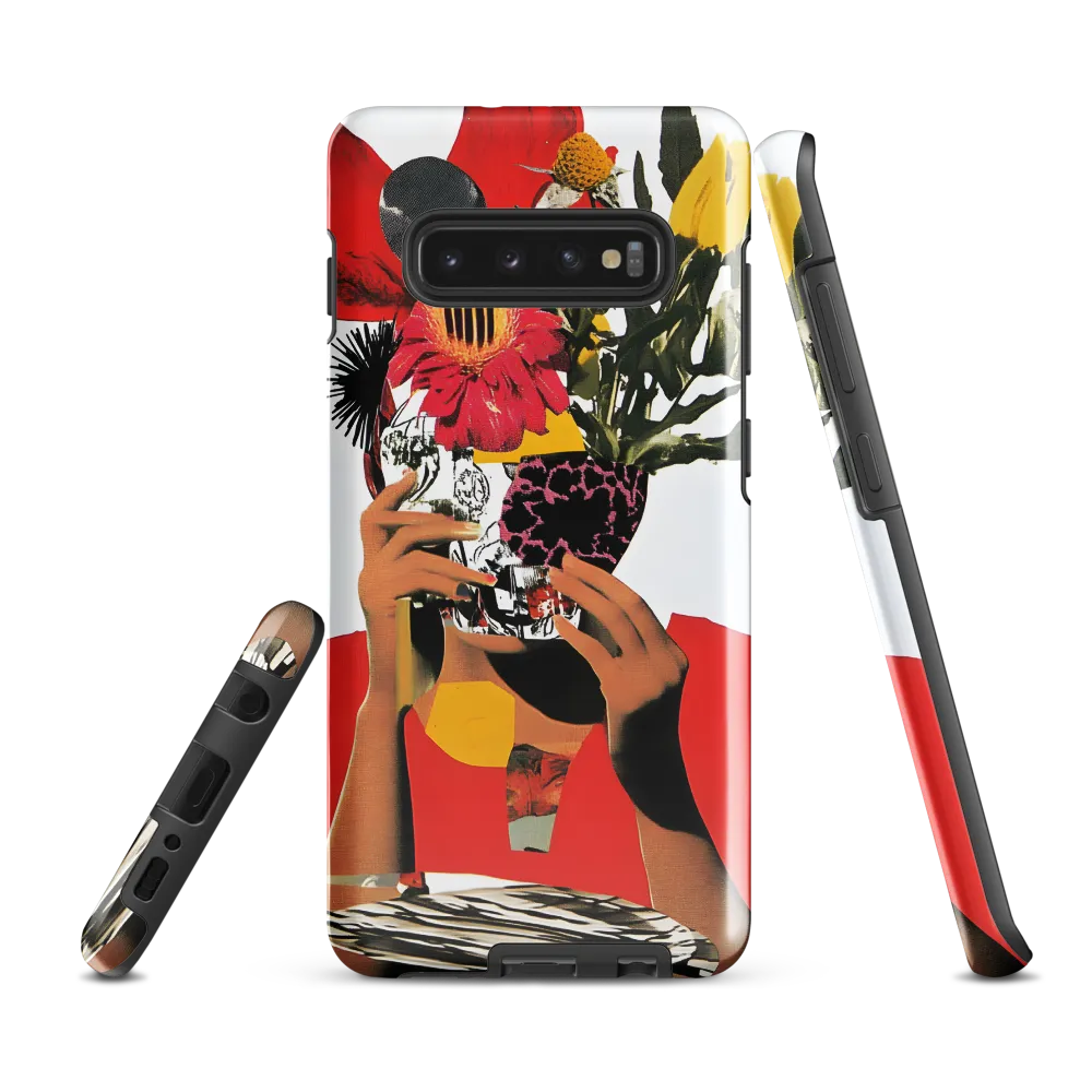 Floral Visions: The Intersection of Life and Art | Phone Case |  S10 Plus | Tough Case | Glossy