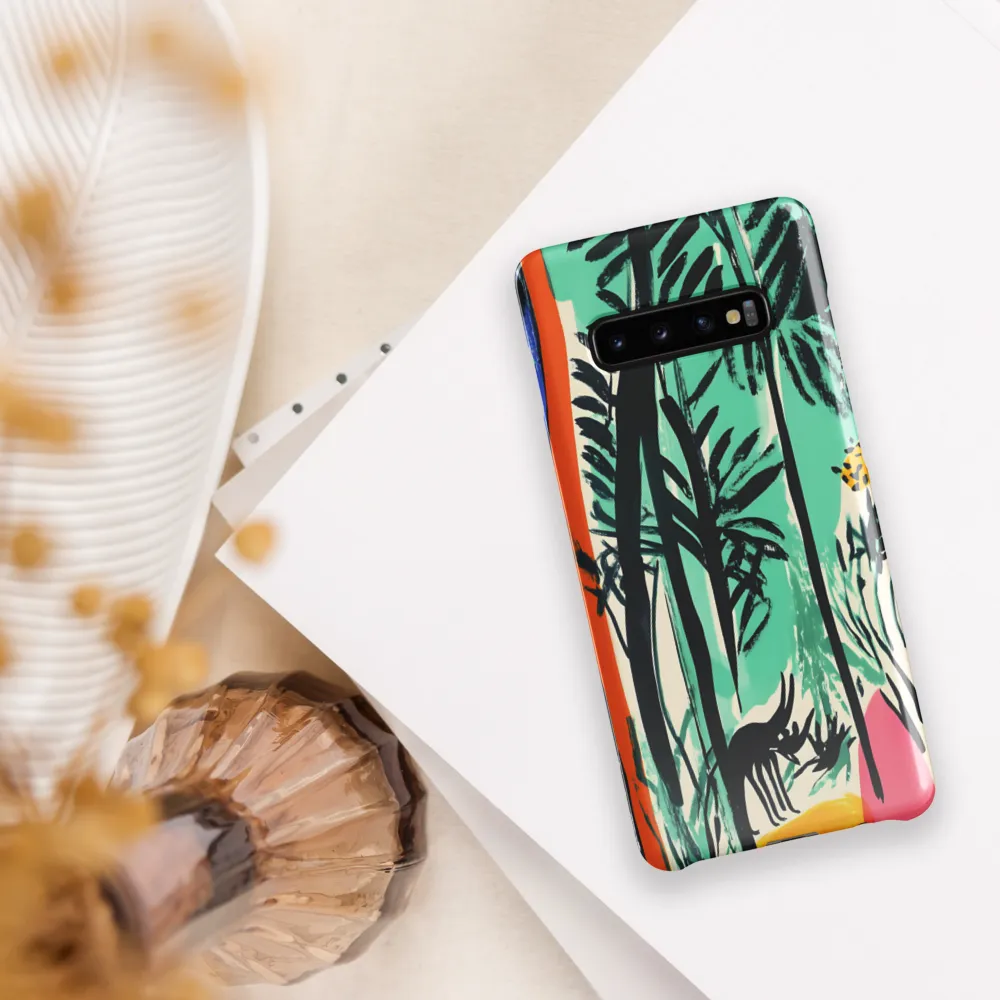 Whispers of the Jungle | Phone Case |  S10 Plus | Snap Case | Glossy