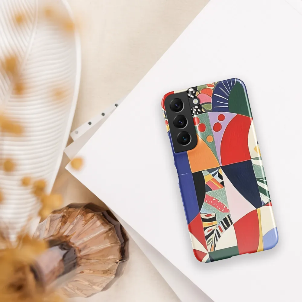 Dynamic Mosaic Symmetry | Phone Case |  S22 | Snap Case | Glossy